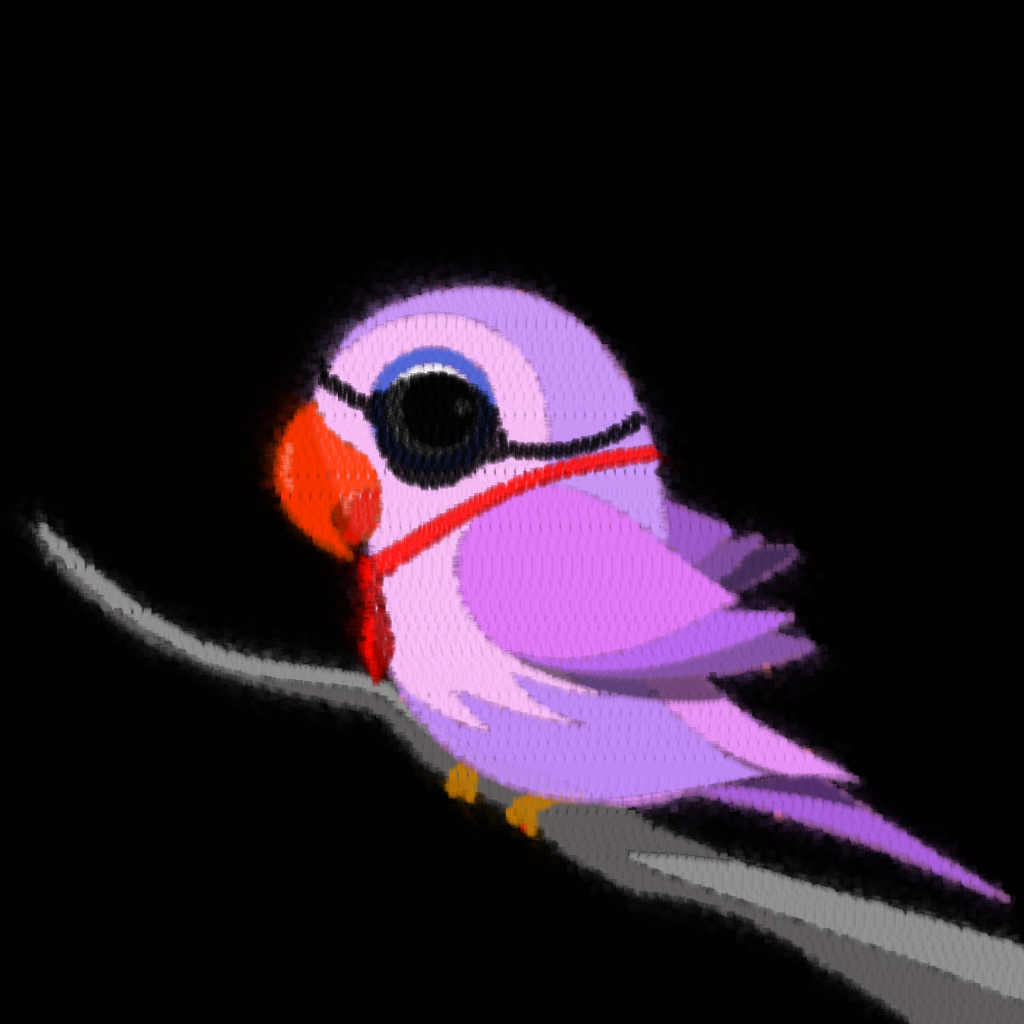 Parrot #3 static token preview