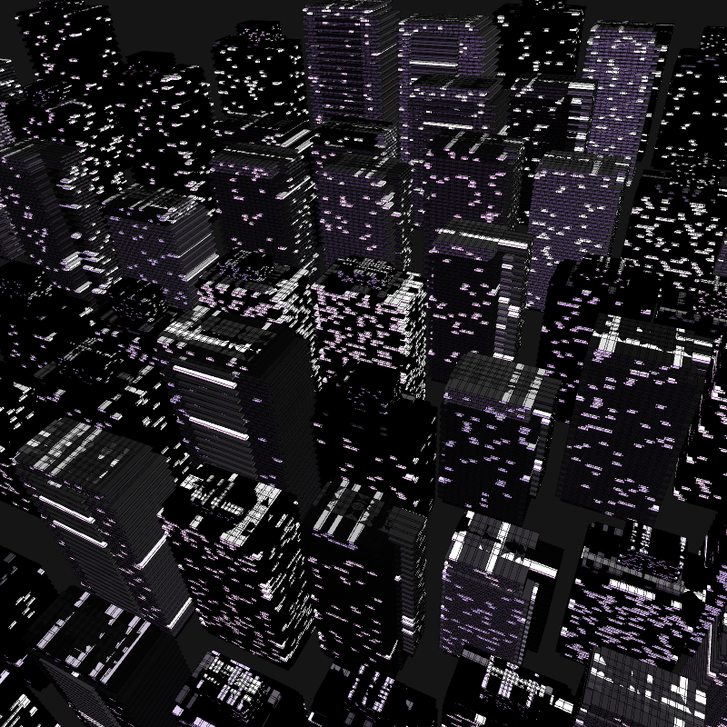 Night city glow #22 static token preview