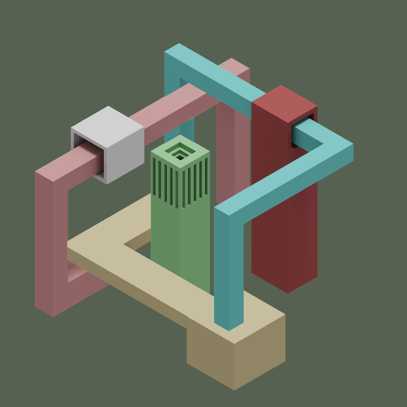 mini world of cubes #13 static token preview