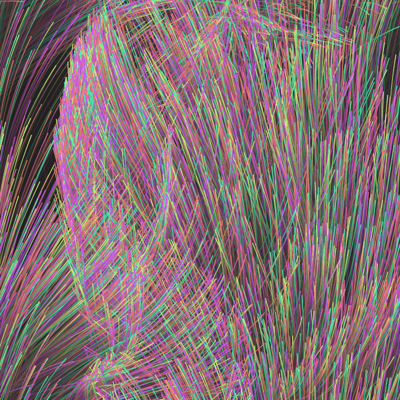 Strange Attractor Swarm #18 static token preview