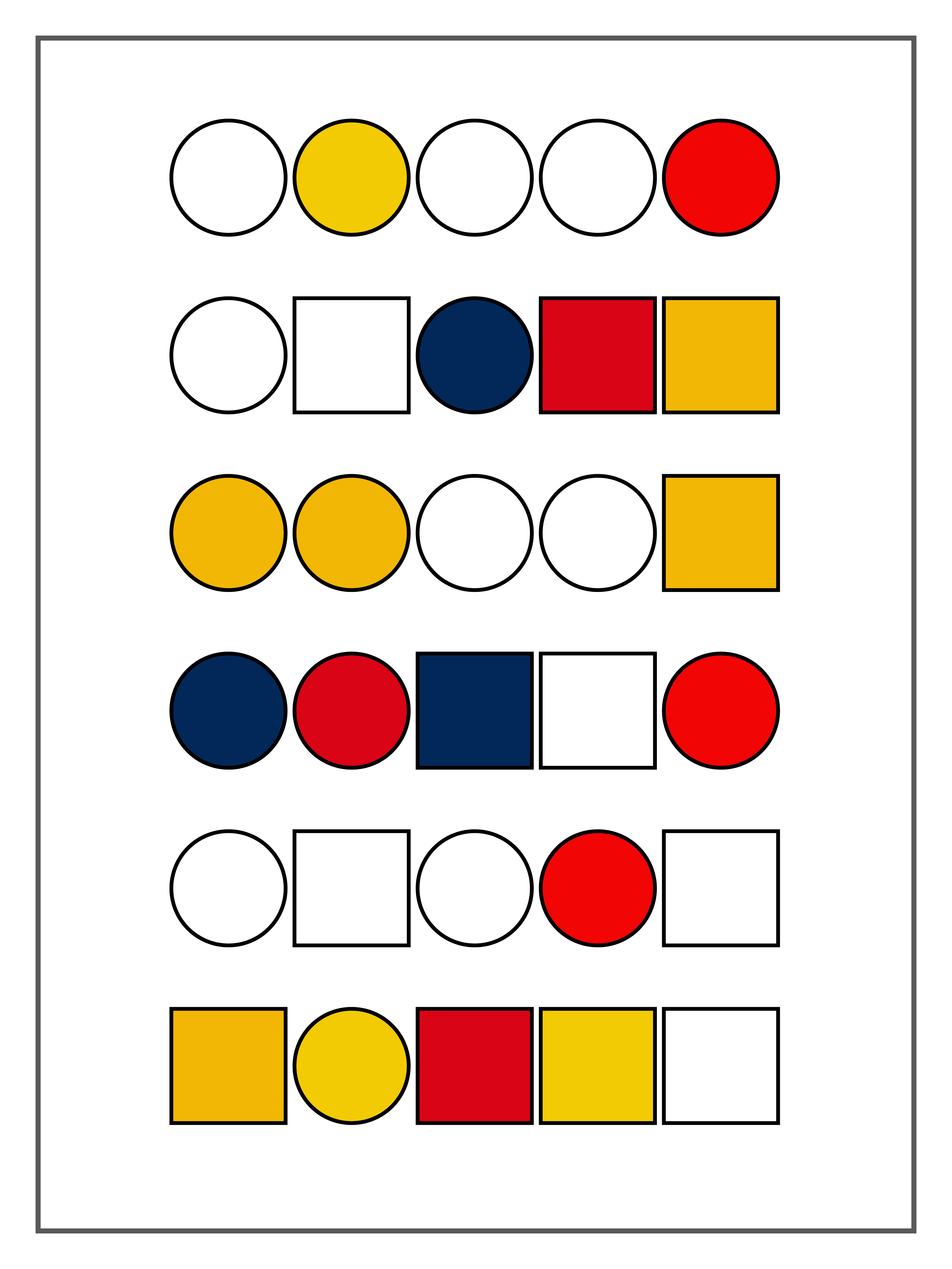 Bauhaus Study I #9 static token preview