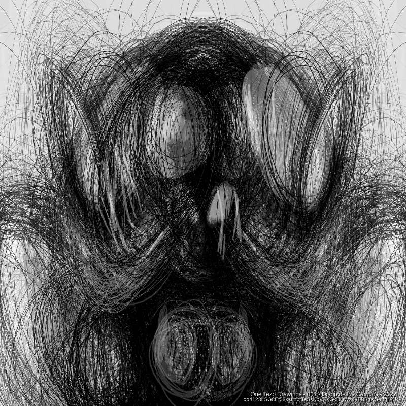 One Tezo Drawings #10 static token preview