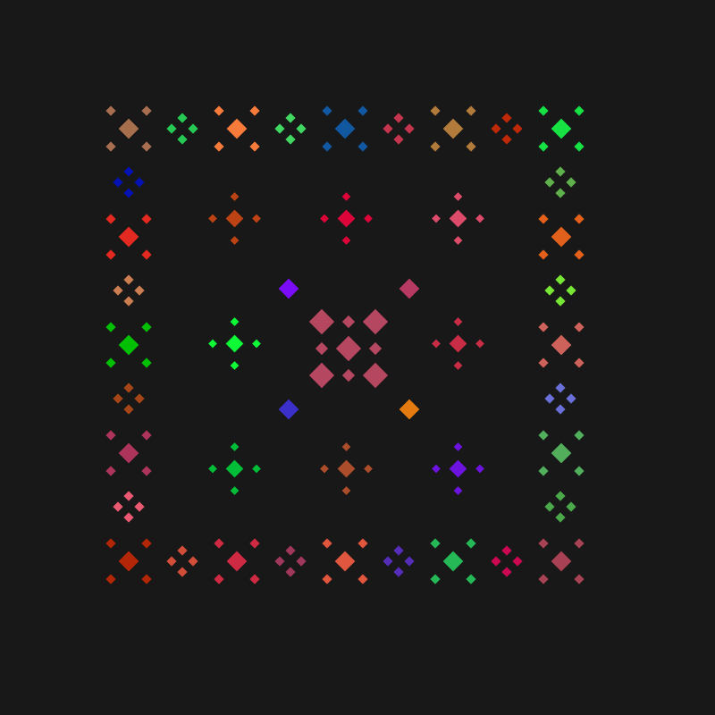 Rotated Squares #4 static token preview