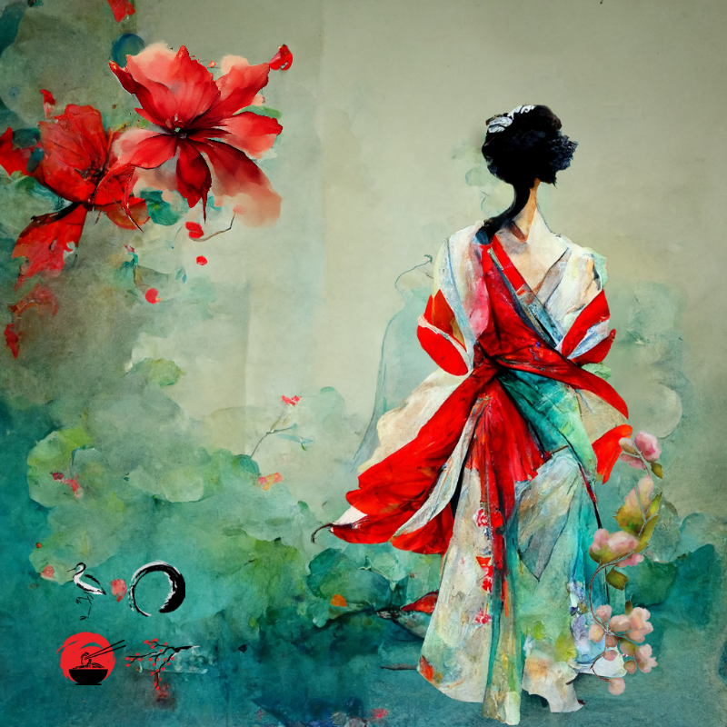 The dancing geisha #8 static token preview