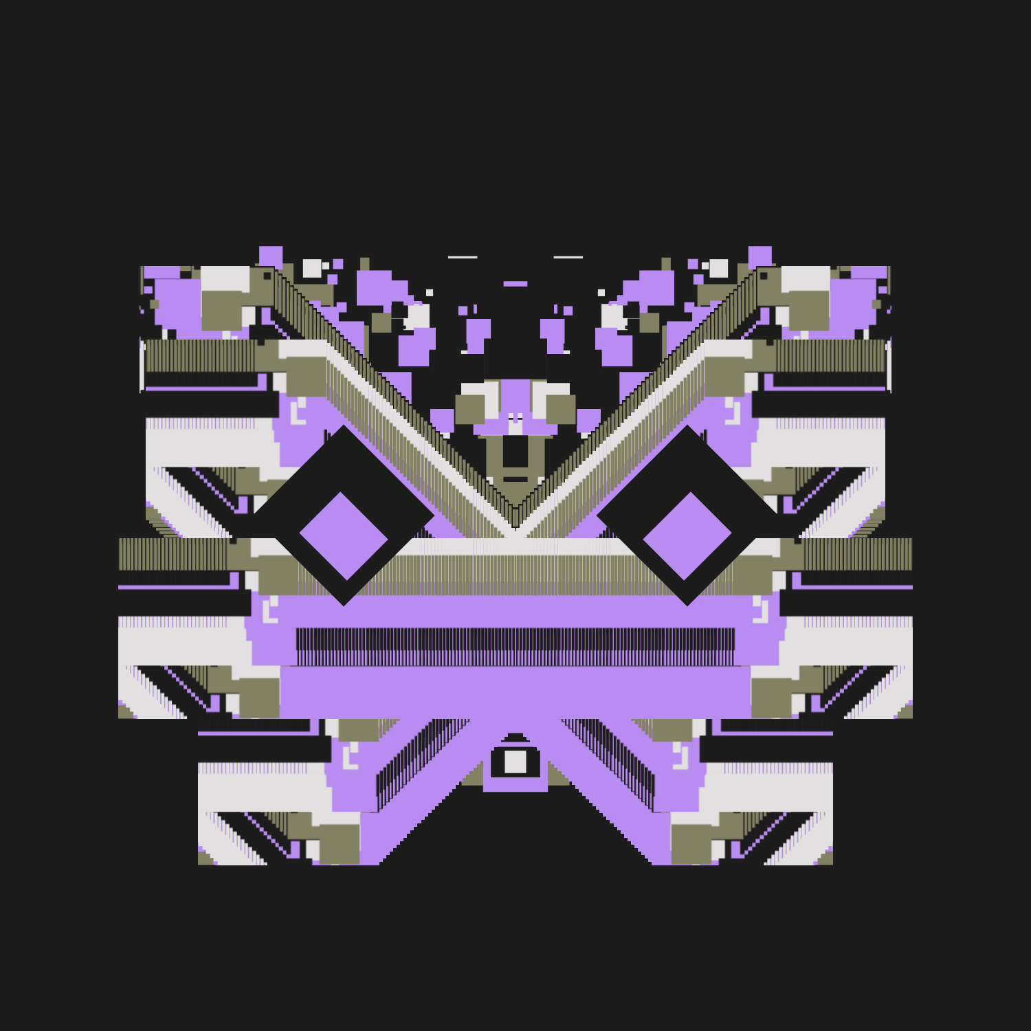 Glitchy Masks #25 static token preview