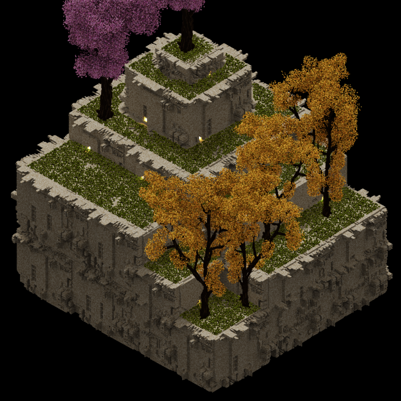 Voxel Temple #9 static token preview