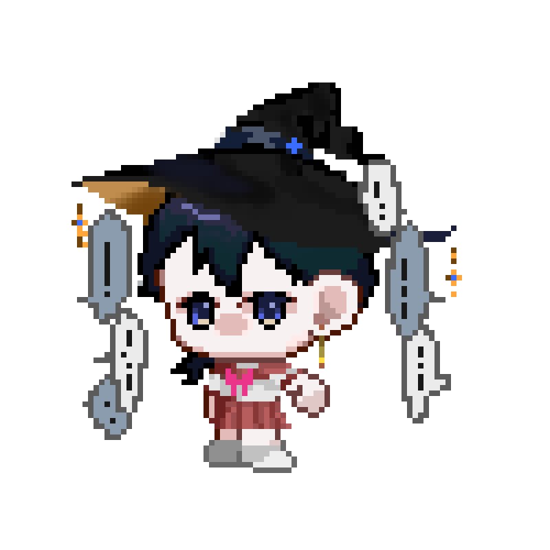 Pixel doll #5 static token preview