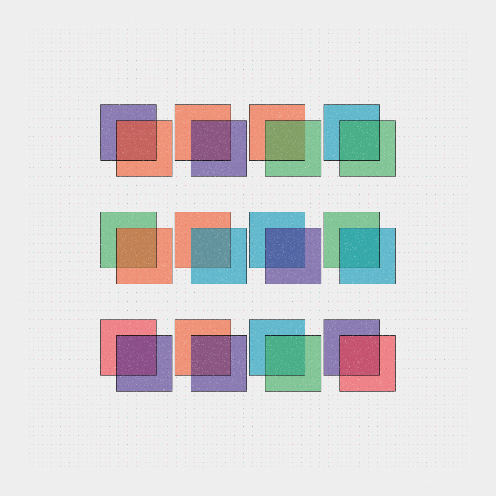 Unsolicited abstraction of modern times #3 static token preview