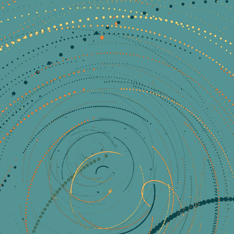 Chaotic Orbits #19 static token preview