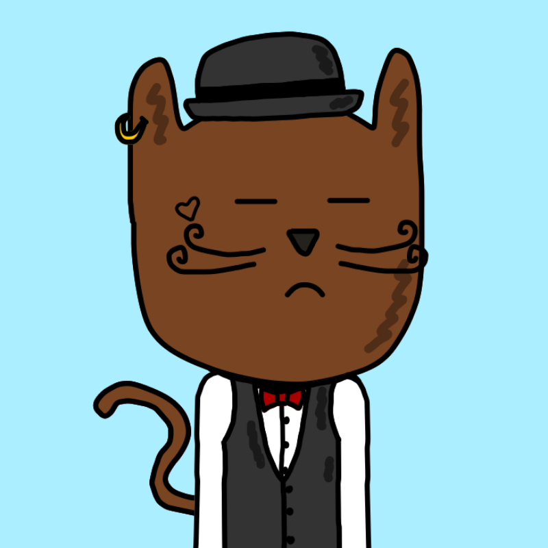 Janky Cats FX #105 static token preview