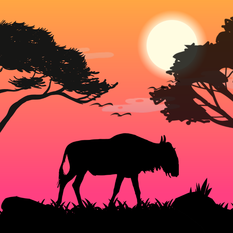 We Care...Wildebeest #1 static token preview