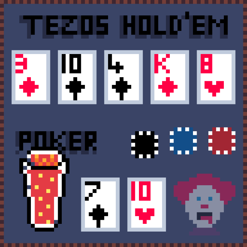 Tezos Hold'em Poker #7 static token preview