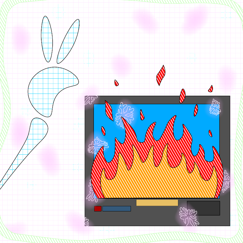 yule log #8 static token preview
