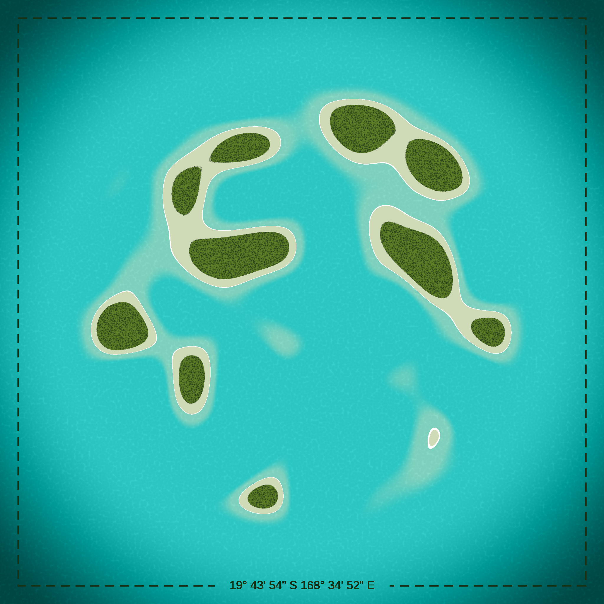 Undiscovered Archipelago #9 static token preview