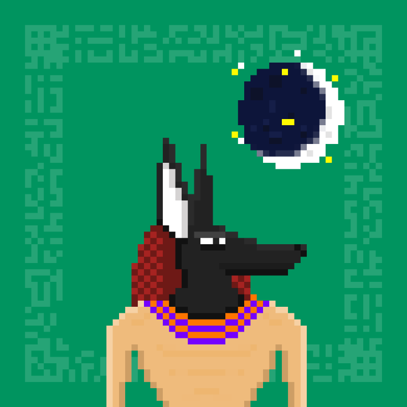 Minor Egyptian gods #5 static token preview