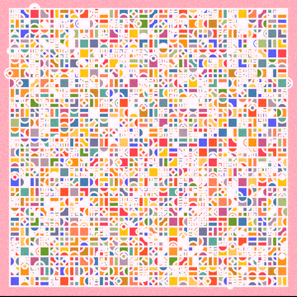 Mosaic Blocks #9 static token preview