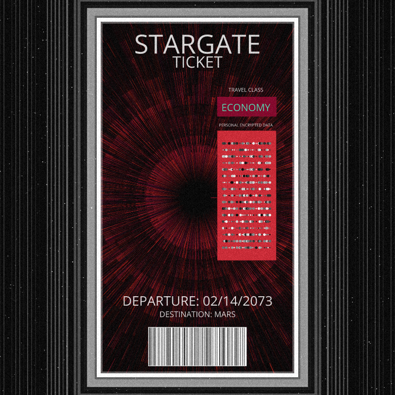 Stargate Ticket | Reboot #13 static token preview