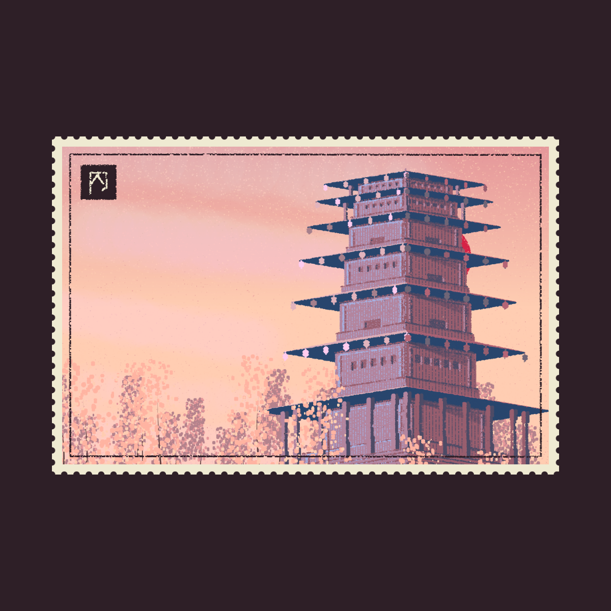 ABANDONED TEMPLE 廃寺 #9 static token preview