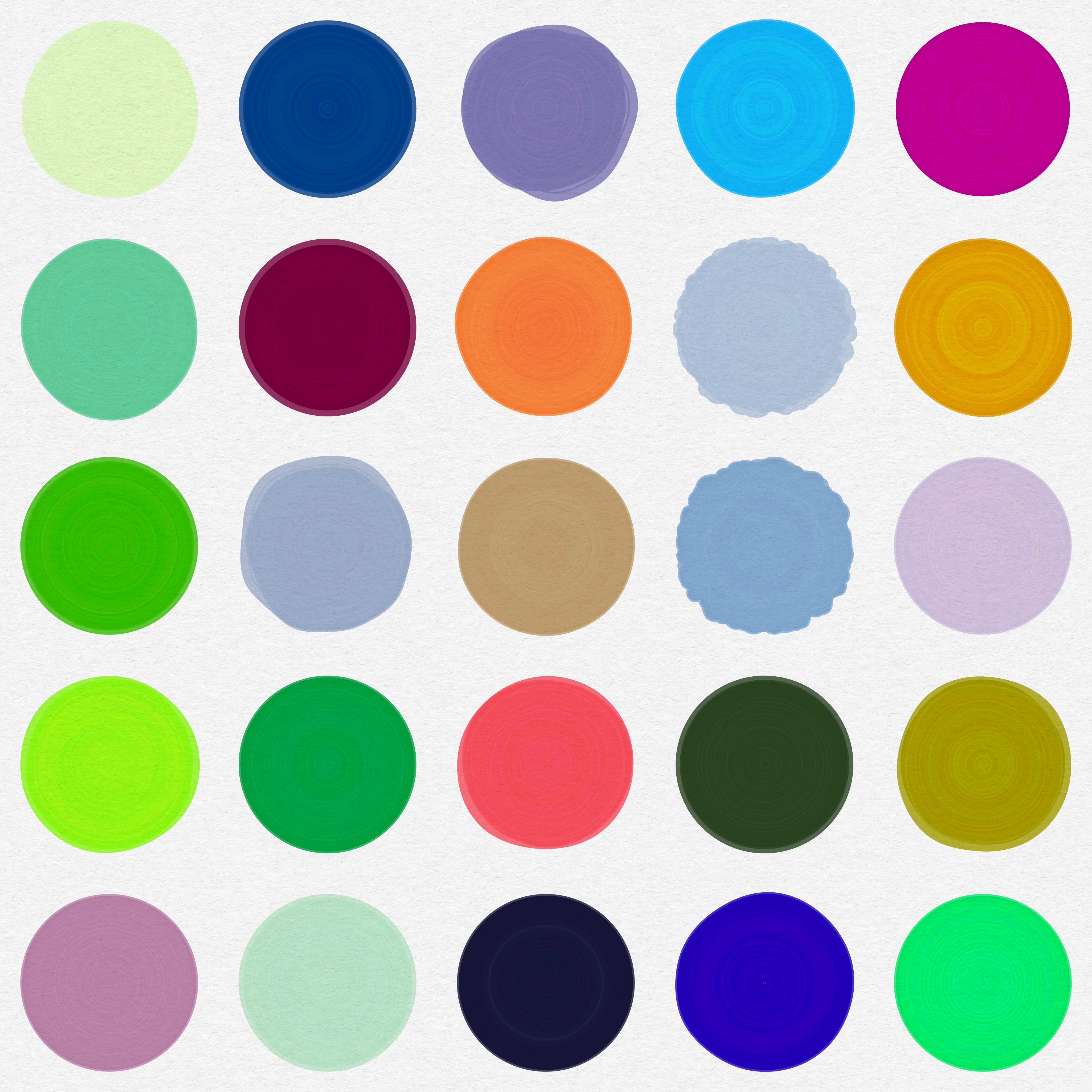 M'Fing Dots on a M'Fing Grid #16 static token preview