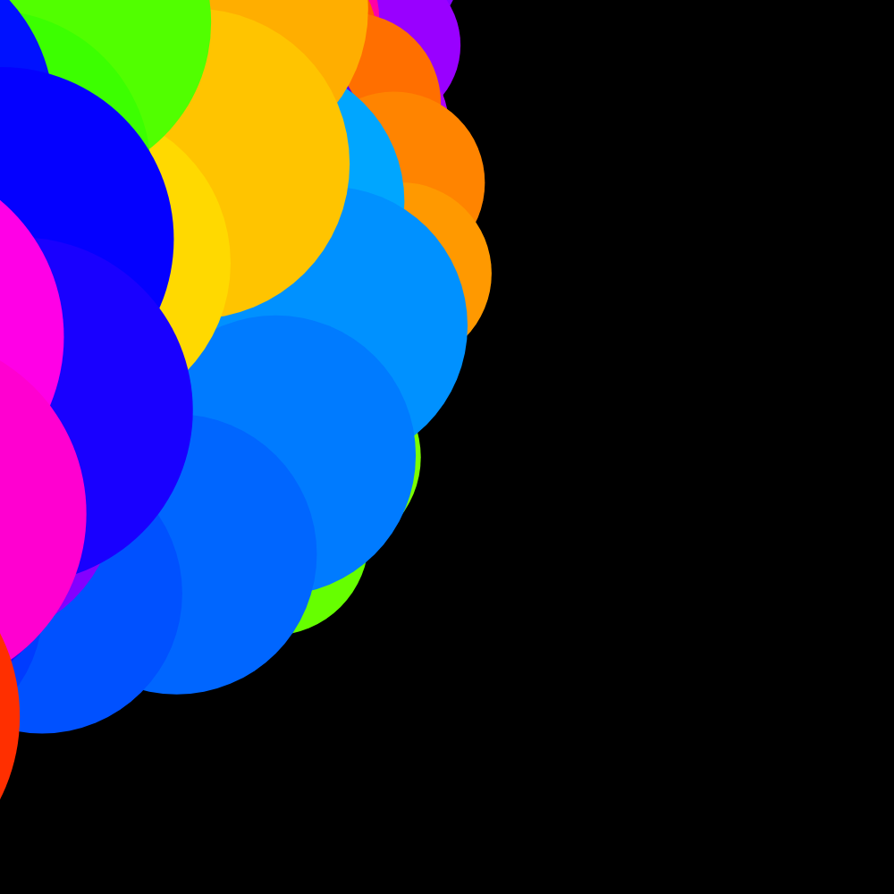 Rainbow Vortex #4 static token preview