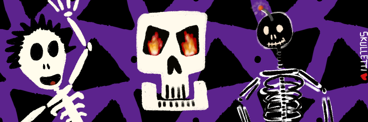 SKULLETTI TWITTER BANNER #21 static token preview