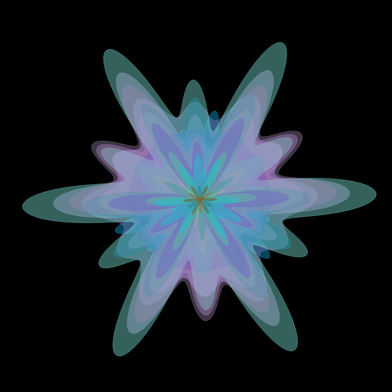 Blooming Flowers #11 static token preview