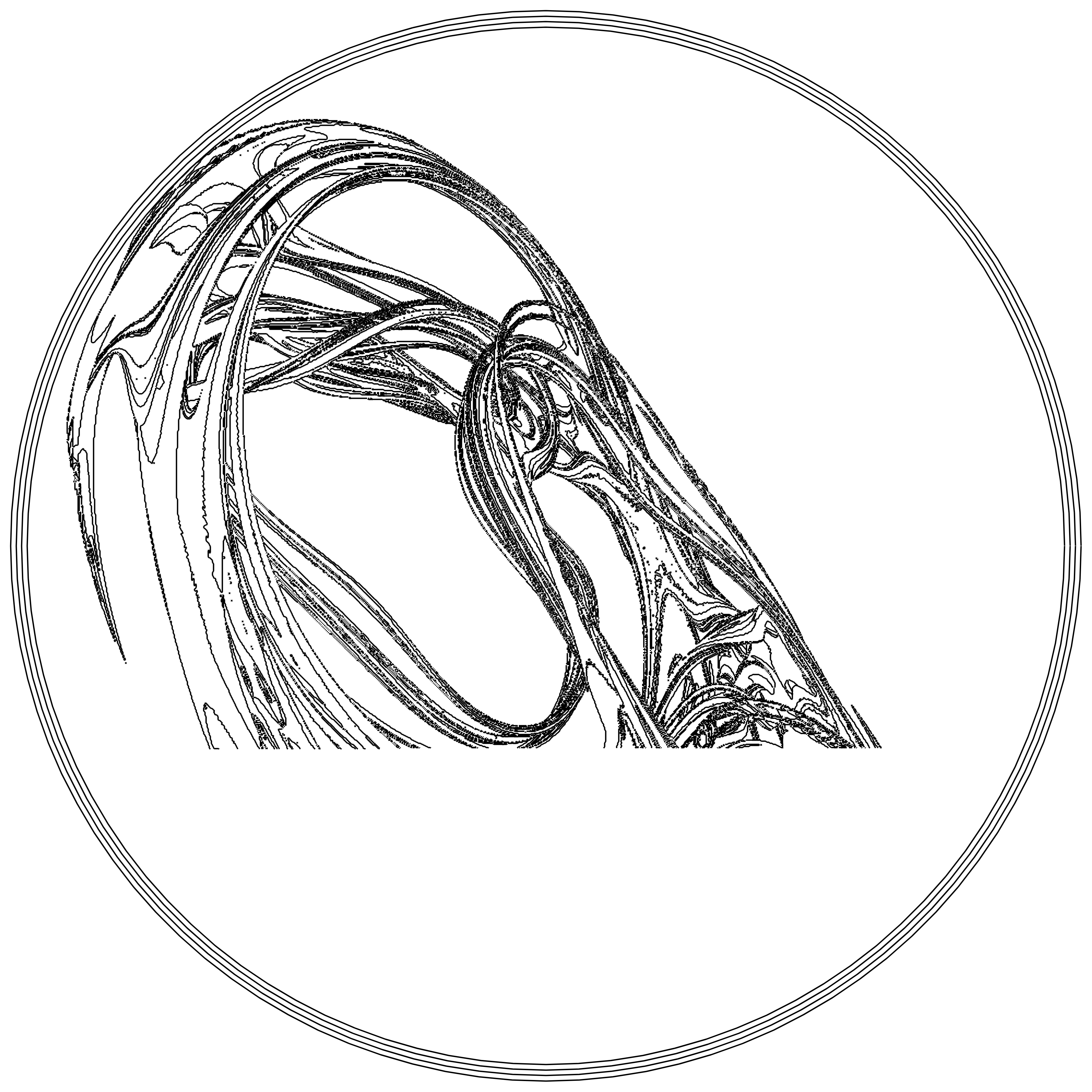 LL21 Fractal Contour #25 static token preview