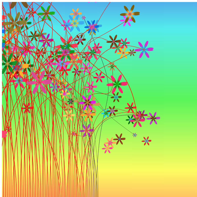 Reeds and Flowers #1 static token preview