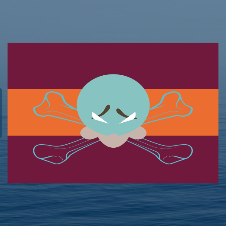 Jolly Roger Flag #18 static token preview