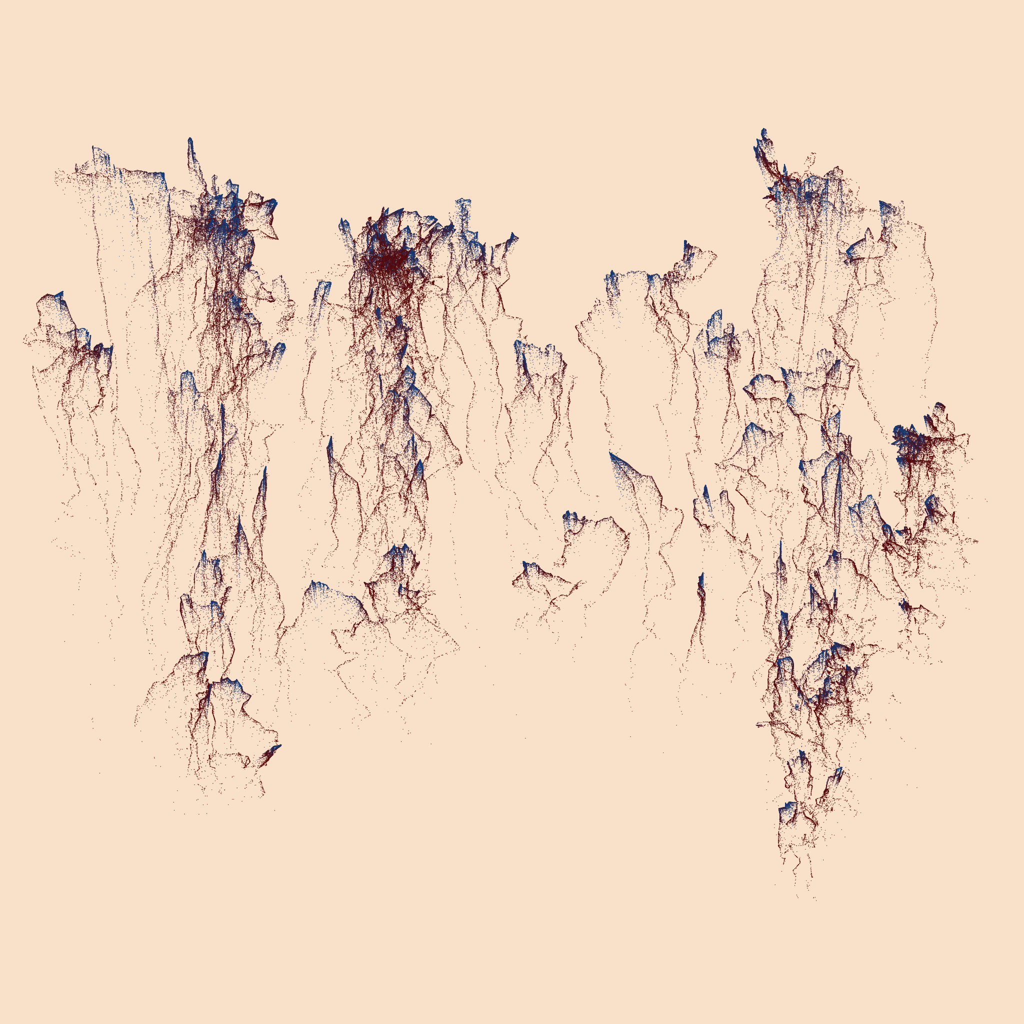 It looks like color bleeding cities ! #1 static token preview