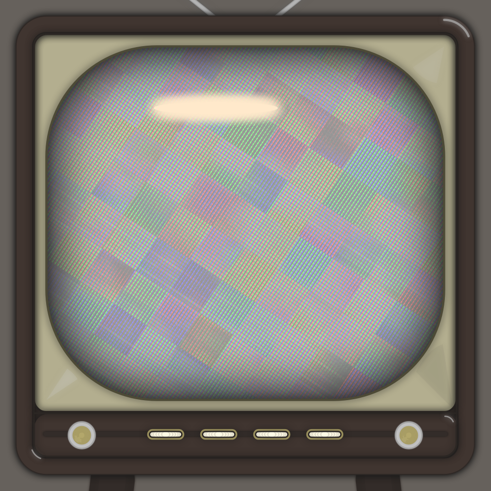 broken TV #8 static token preview