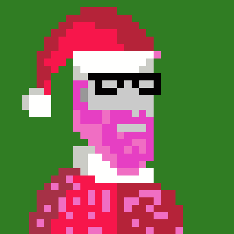 sANTA PUNK #15 static token preview