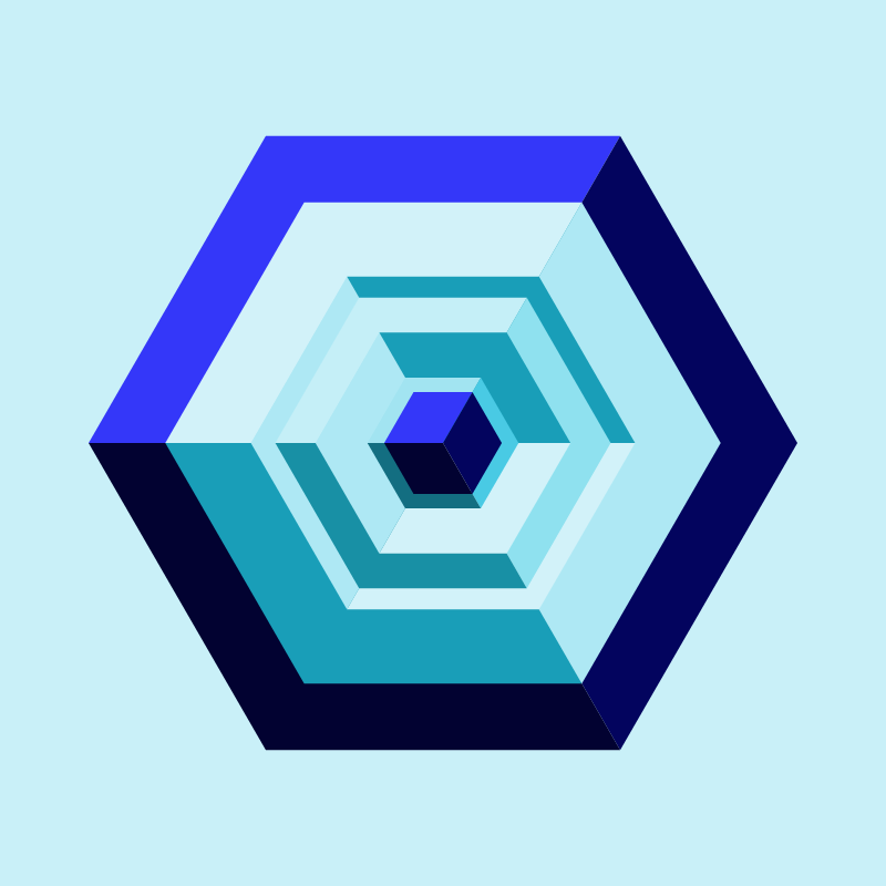 Hexagones - Art for Bots #12 static token preview