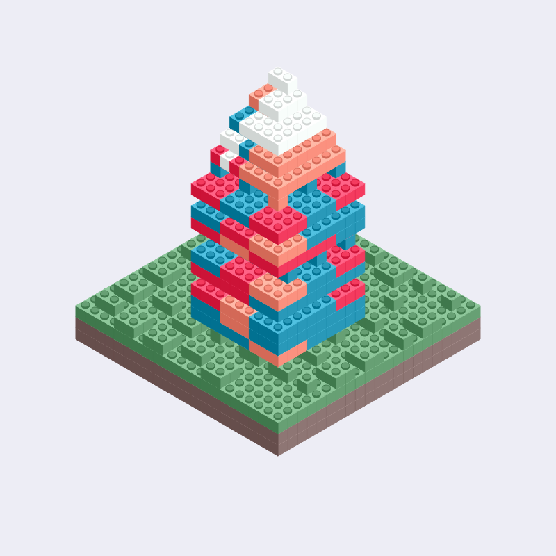 Plastic Town I #25 static token preview