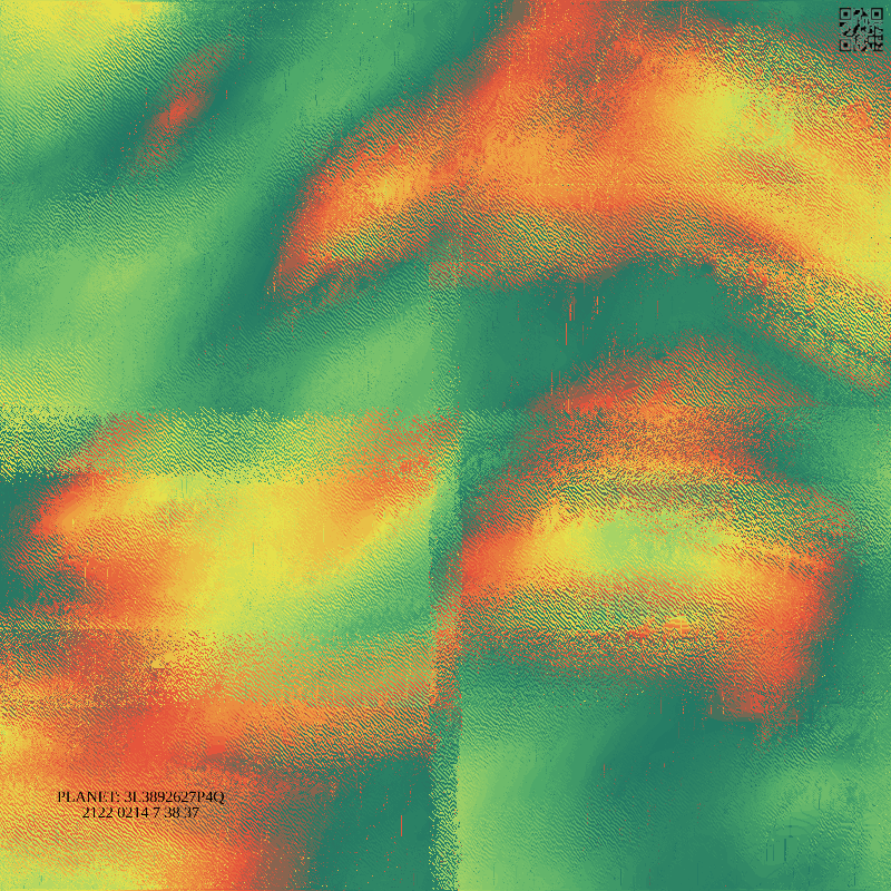 Digital Rain #18 static token preview