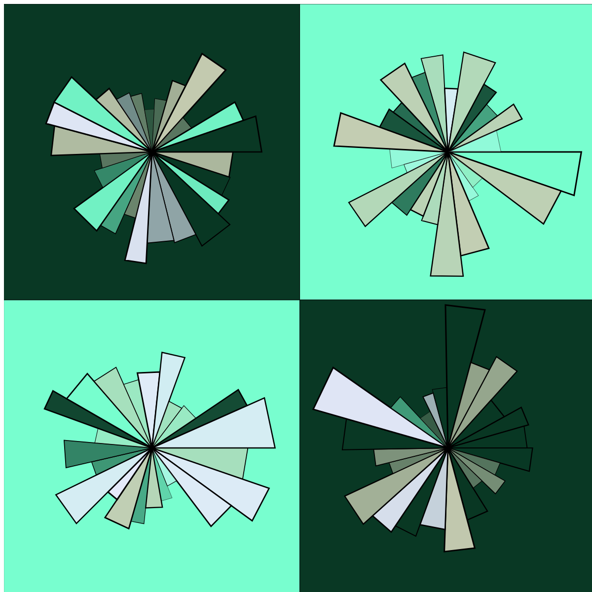 Dancing triangles #23 static token preview