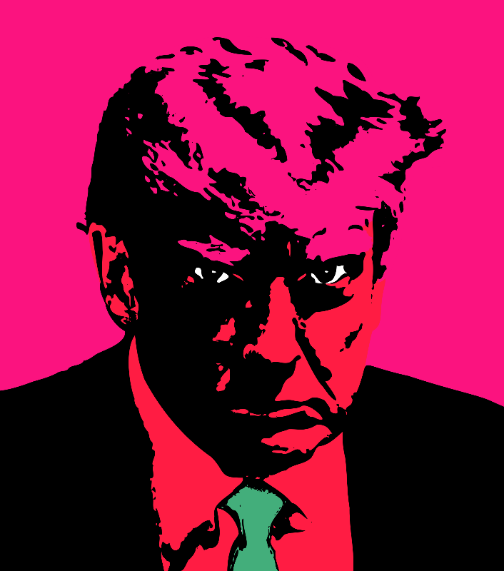 Donald Trump #16 static token preview