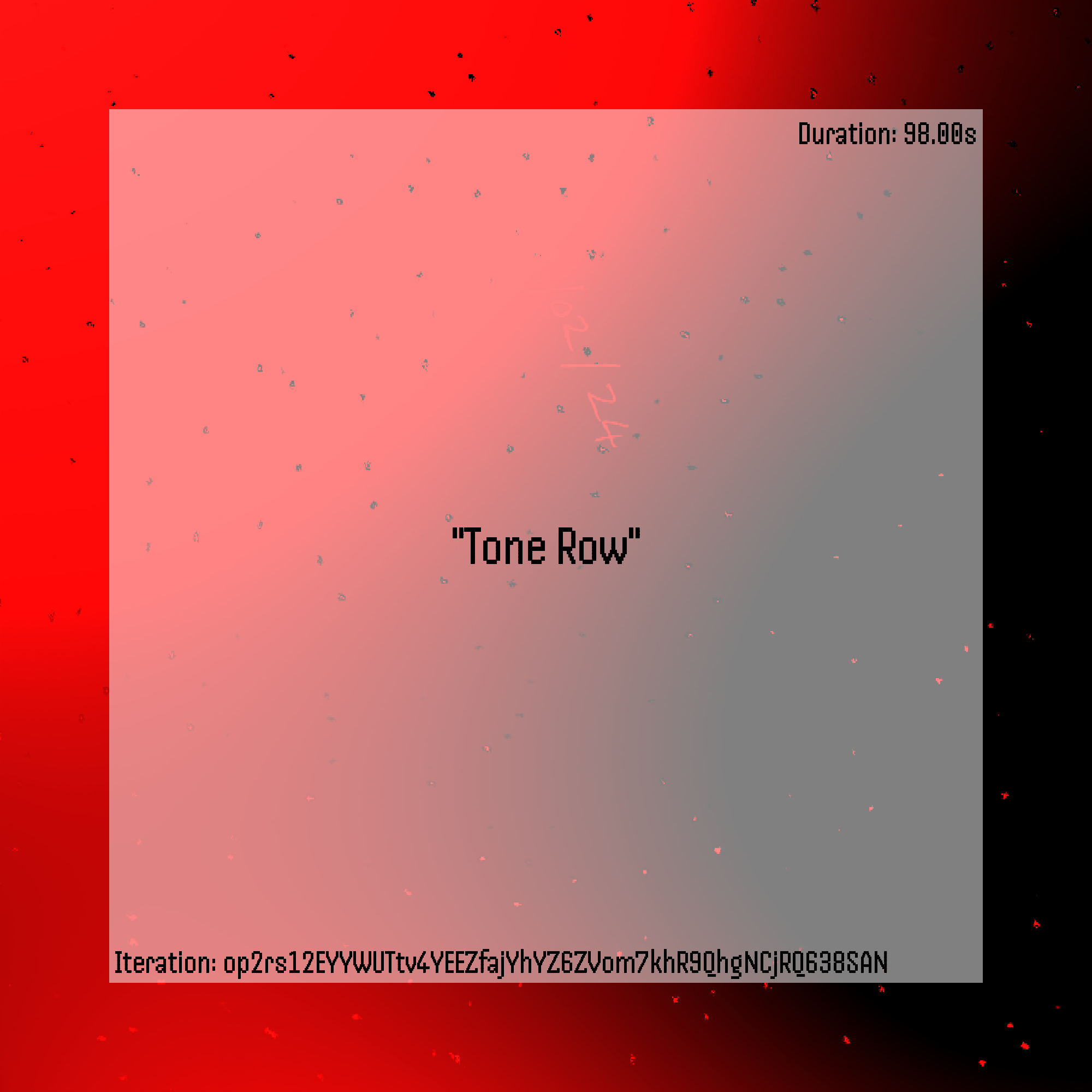 Tone Row #6 static token preview