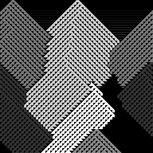 Cellular Mountains #3 static token preview