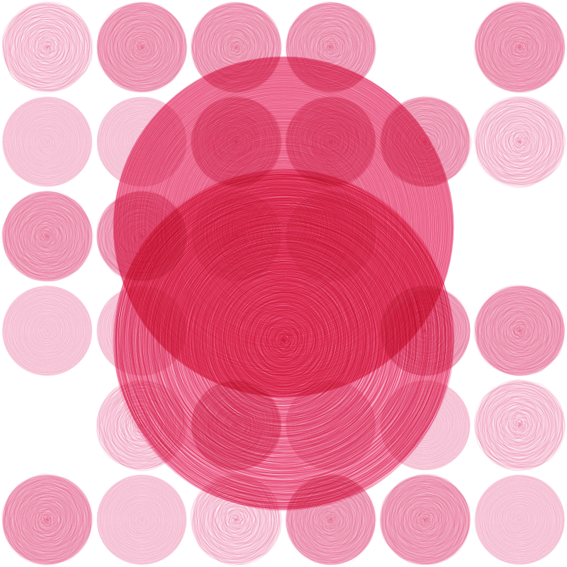 Brushed Circles #22 static token preview