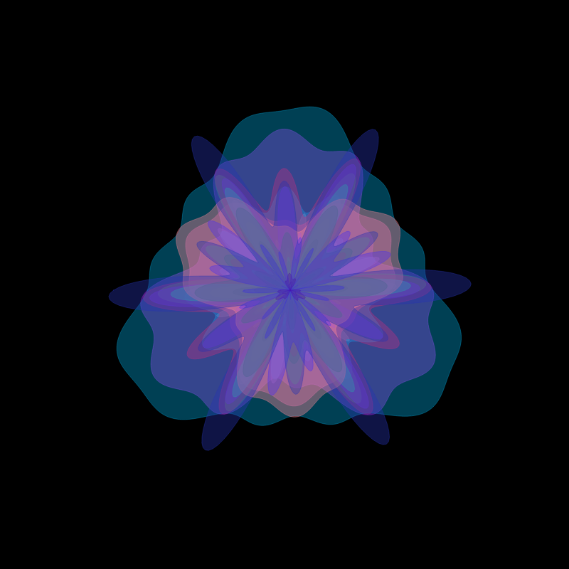 Blooming Flowers #50 static token preview