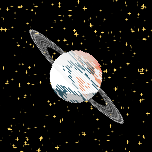Pixel Planets #8 static token preview