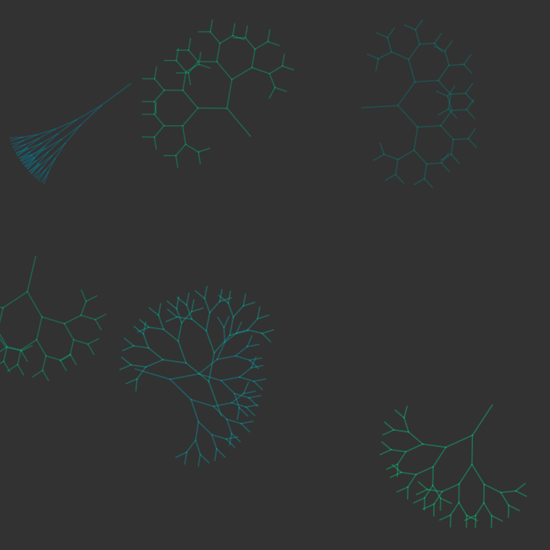 Fractal Swarm #17 static token preview