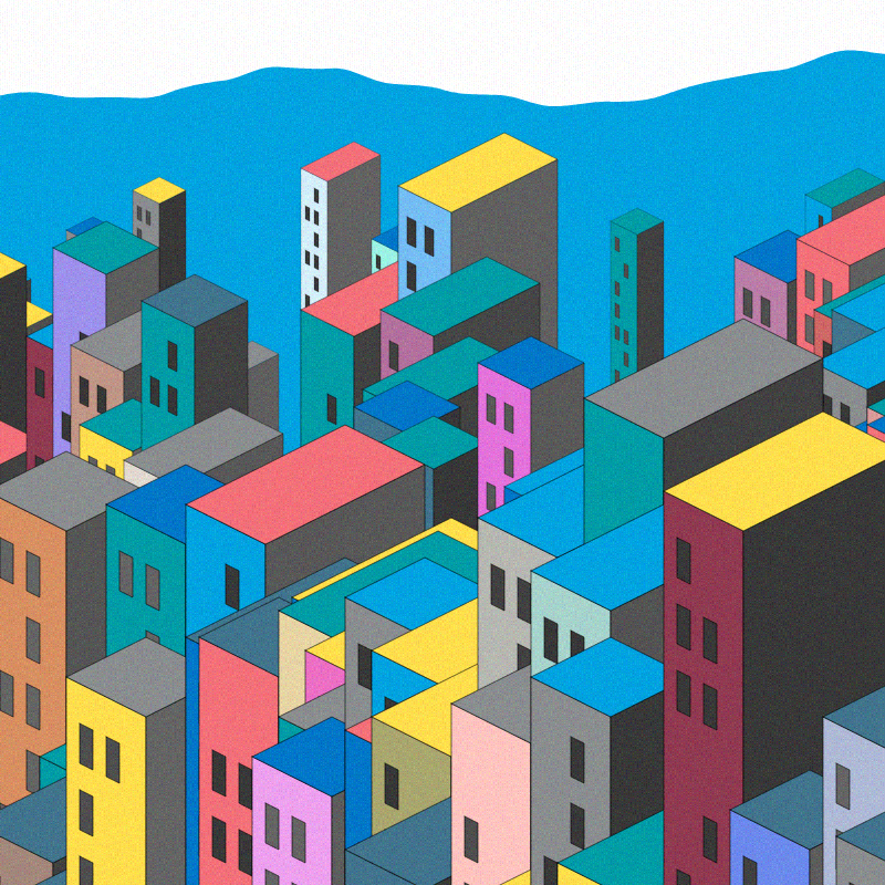 Coloured City #11 static token preview