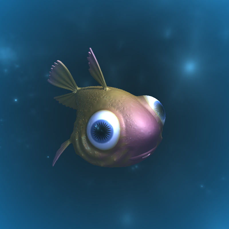 Weird Fishes #18 static token preview
