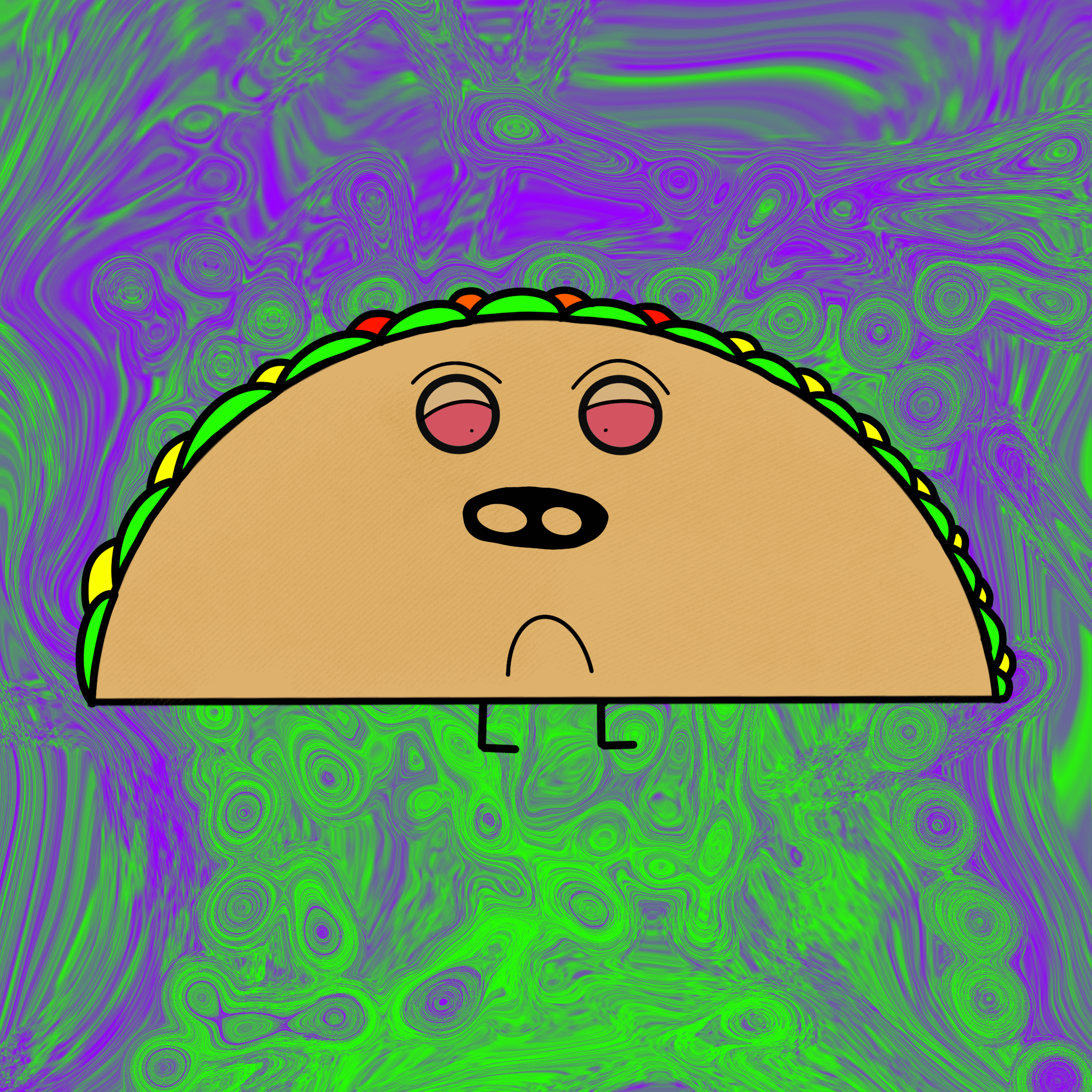 Trippy Tacos #11 static token preview