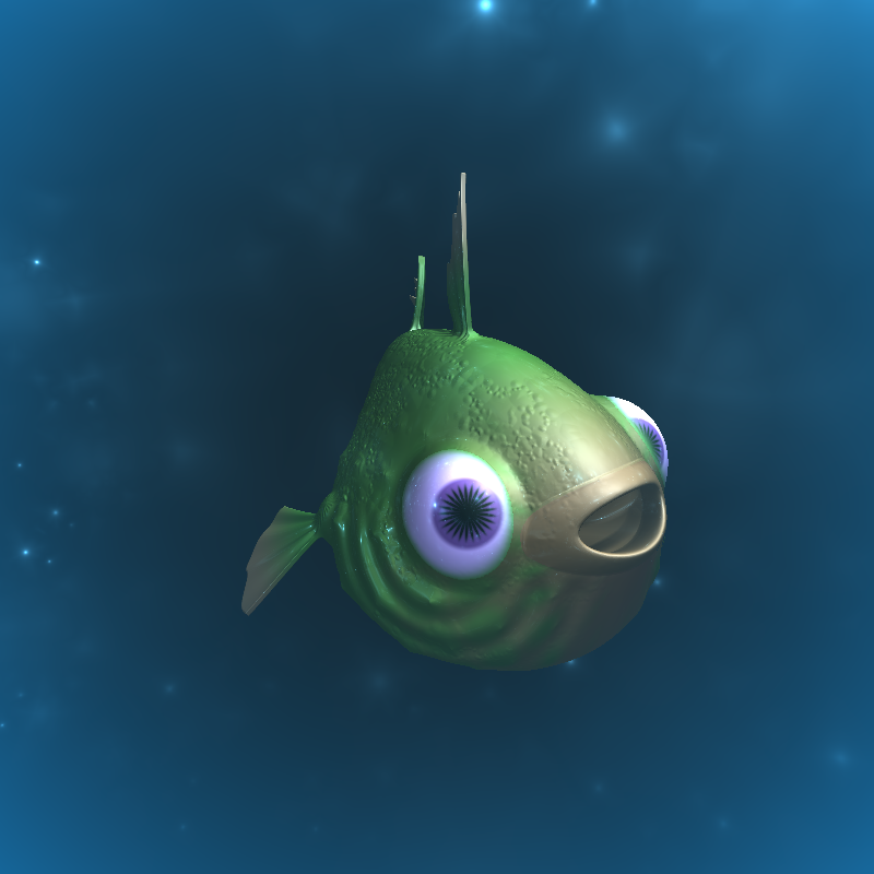 Weird Fishes #74 static token preview