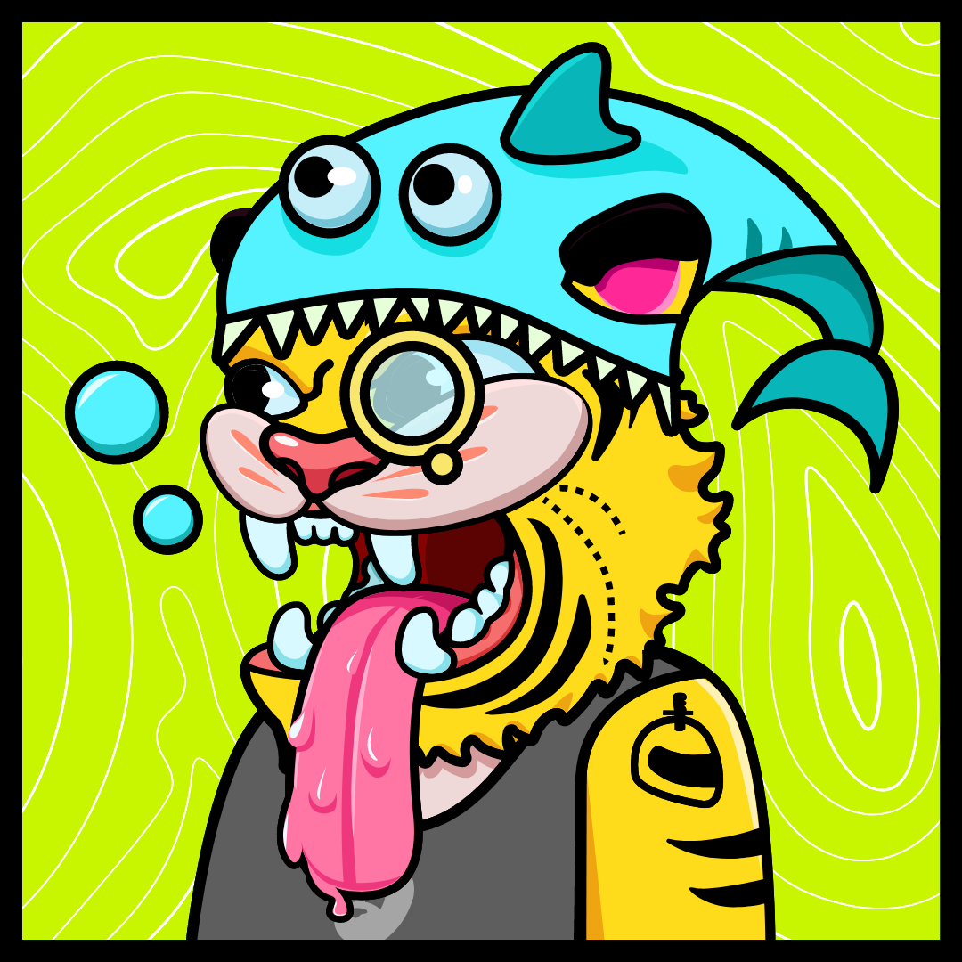 TIGERS Bored Club #8 static token preview