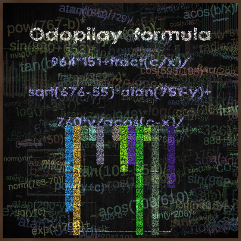 Formula on chalkboard 100% code #5 static token preview