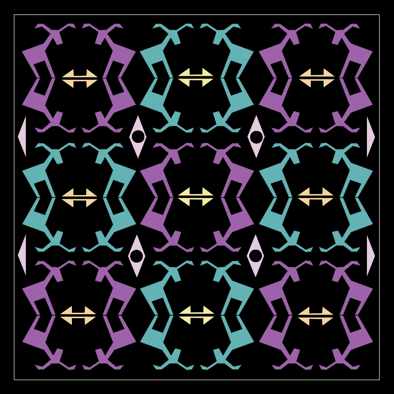 Animal-Geometric Motif #10 static token preview